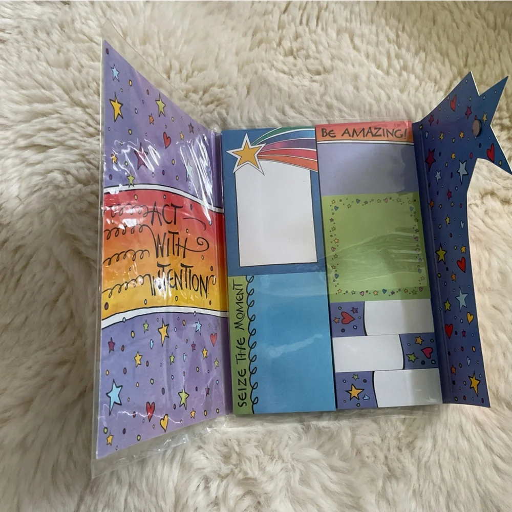 Inspirational Starry Self-Stick Removable Note Follo